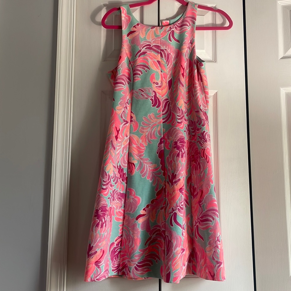 Neon Lilly Pulitzer mini dress